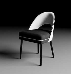 Bonnet Art. EBO001, Gepolsterter Stuhl mit umhüllender Rückenlehne