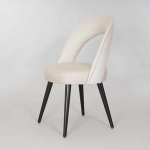 BS625S - Stuhl, Leichter Designstuhl mit abgerundeten Linien