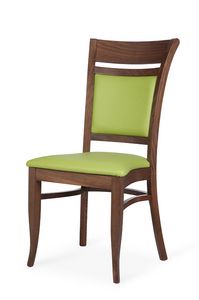 Gloria I stapelbar, Stapelbarer Stuhl, mit einem klassischen Design