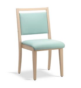 Nives, Stapelbarer Stuhl für Seniorenheime
