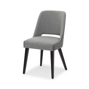 Uma Hole, Gepolsterter Stuhl, harmonische Verschmelzung von Eleganz und Linearität