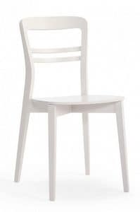 M24, Stuhl ganz aus Holz, in einem modernen Stil, fr den Objektbereich