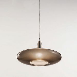 Forme Ls620-010, Lampe in Satin Taupe Glas