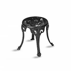 Narcisi 200 Hocker, Stuhl aus lackiertem Aluminium, fr Stbe