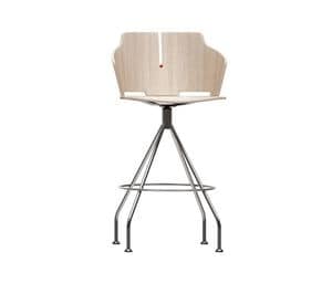 PRIMA PR12, Bestndig Stuhl aus Stahl und Holz