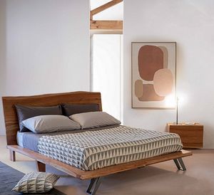 Bett Aron, Massives Holz Holzbett