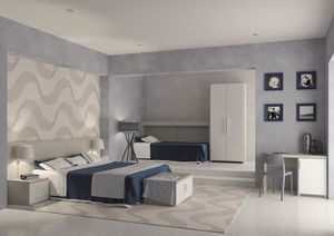 Art. 30130 Viareggio Hotelzimmer, Komplette Schlafzimmerm�bel im modernen Stil