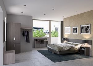 Art. 30625 Torino Hotelzimmer, Komplette und anpassbare M�bel f�r Hotelzimmer
