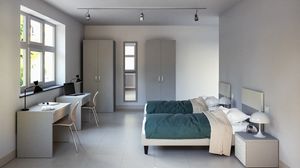 Art. 30917 Study 1 Hotelzimmer, Funktionelle und komfortable M�bel f�r Studentenzimmer