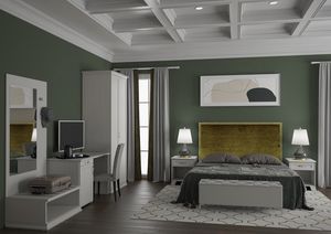 Art. 30918 Mantova LUX Hotelzimmer, Komplette Einrichtung f�r Hotelzimmer im neoklassizistischen Stil