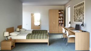 Art. 30936 Study 3 Hotelzimmer, Komplette Einrichtung f�r Doppel-Studentenzimmer