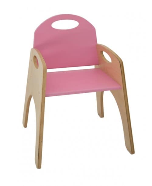 FANTALANDIA, Stuhl mit Armlehnen für Kinder, stapelbar, für die Spielplätze und das Kinderzimmer