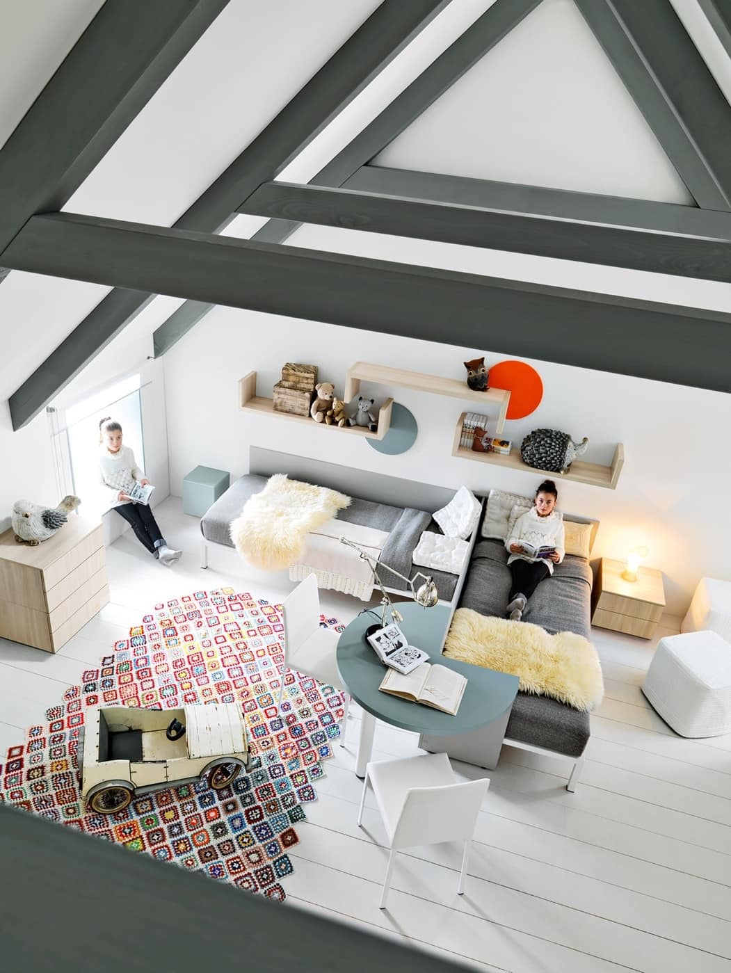 Kinderschlafzimmer, um den Raum zu organisieren kreativ | IDFdesign