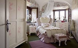 Gaia, Mädchen Schlafzimmer mit einem herzförmigen Bett