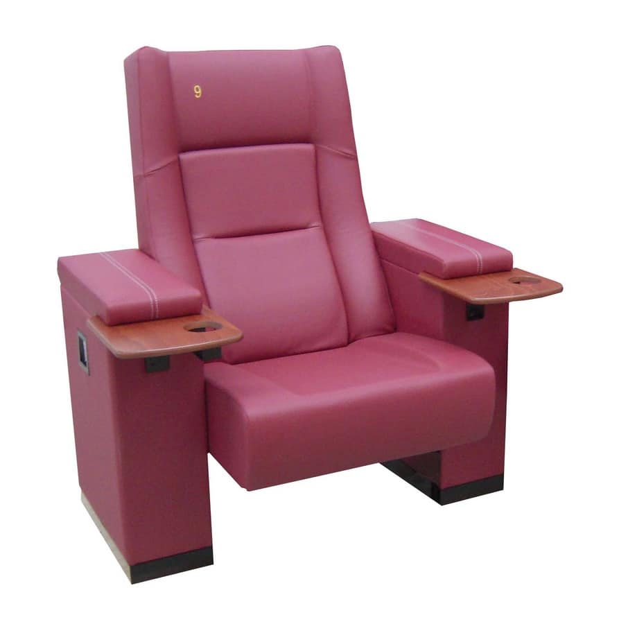 Comfort Rimini, Sessel mit Metallgestell, gepolstert, für Multiplex-Zimmer