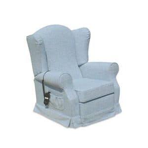 Giada, Relax Stuhl motorisierte für Wohnräume geeignet