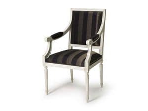 Art.103 armchair, Sessel für Hotels und Restaurants, Stil Louis XVI