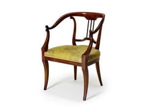 Art.482 armchair, Klassischen Stil Sessel, für Hotels und Restaurants