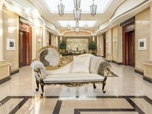 99/Monet 2, Rokoko Chaiselongue ideal fr Luxus-Hotel