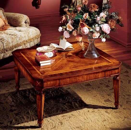Albina coffee table, Luxury klassische Couchtisch