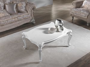 Chanel Couchtisch, Niedriger Tisch, von Hand dekoriert