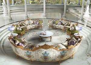 Millionaire B/1804/1, Runder Tisch Zentrum, Aufenthaltsrume fr die klassischen Luxus