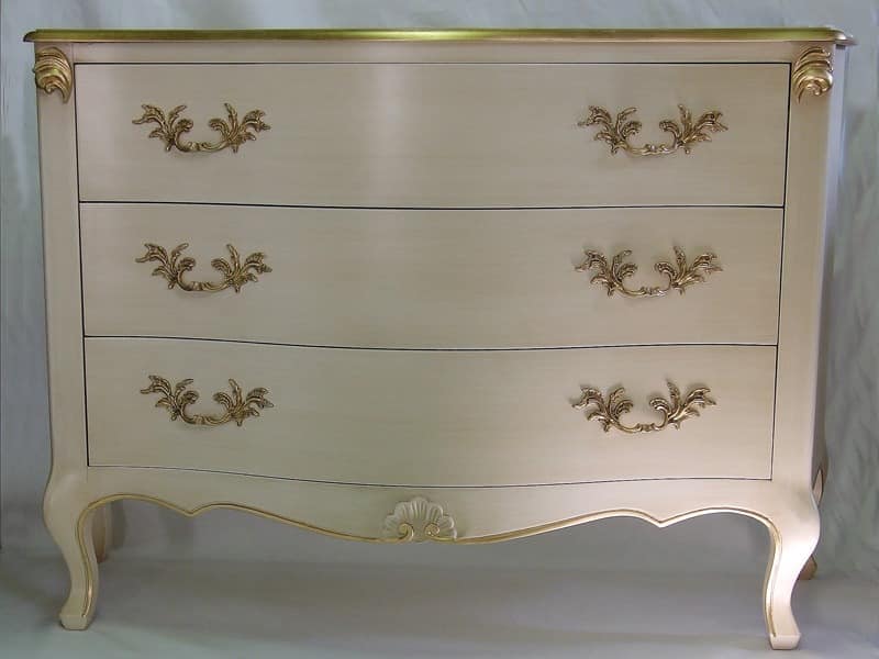 Art. 1787 ivory, Kommoden in dekorierten Holz, für Luxus klassische Zimmer