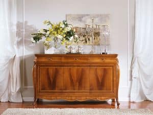 OLIMPIA B / Sideboard mit 3 Tren, Sideboard im luxurisen Stil mit 3 Tren, fr Salotti