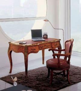 Art. 438, Schreibtisch mit feinen Oberflächen ideal für klassische Büros