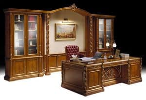 Ginevra Bro, Luxus klassische Brombel, Bcherregal und Schreibtisch eingelegt