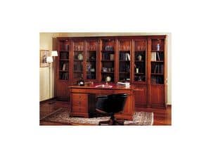 Manager classical office - desk, Schreibtisch aus Holz fr Executive-Bro, im klassischen Stil