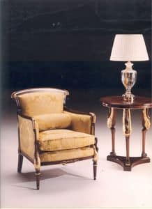 2985 SCHWAN SESSEL, Klassischen Stil Sessel, für Wohnzimmer
