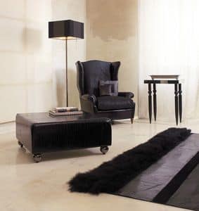 Bergere, Luxuriöse Sessel, von Hand gearbeitet, für Hotelsuiten