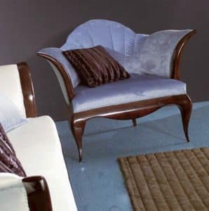 PT921, Sittingroom Sessel, Dekoriert Holz Sessel, Polstersessel Luxus Speisesaal, Knigspalast, Luxus-Esszimmer