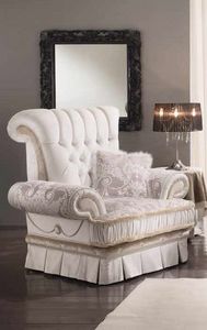 QUEEN Sessel, Klassischer Luxus-Sessel