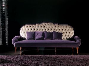 286D, Geknpftes Sofa im klassischen Stil