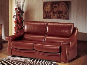 Brentford, Klassischen Stil Sofa, in farbigen Hummer Leder