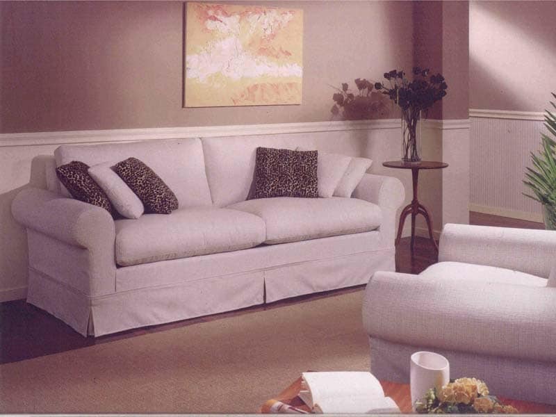 Copenhagen Sofa, Klassische Sofa für Wohnzimmer, mit abnehmbarem Stoff