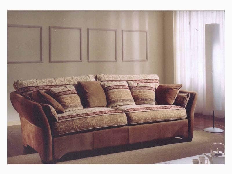 Ginevra Sofa, Klassische Sofa für Wohnzimmer