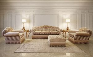 Glicine Sofa, Klassisches Sofa, elegant und raffiniert