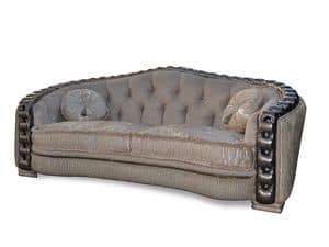 Tender, Luxurises Sofa mit Tufting-Rckenlehne