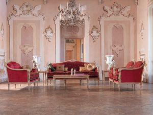 Veronica Sofa, Knöpft Sofas, für Luxus klassische Zimmer sitzen