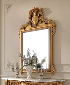 Art. 262/S, Klassischer Spiegel aus geschnitztem Holz