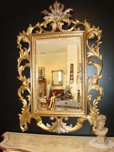 Art. 400, Klassische Spiegel mit Gold-Finish, für zu Hause