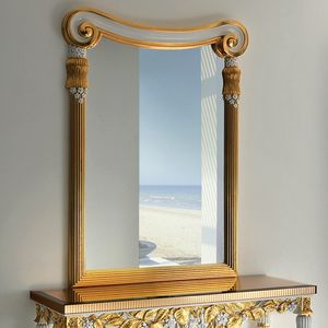 Capri CP190, Spiegel im klassischen Stil, geschnitzt