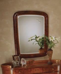 Flory Spiegel, Klassischen rechteckigen Spiegel in Ash