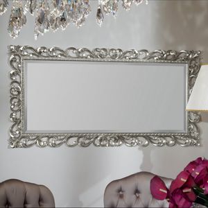Luxury PASP6330, Spiegel komplett in Blattsilber geschnitzt