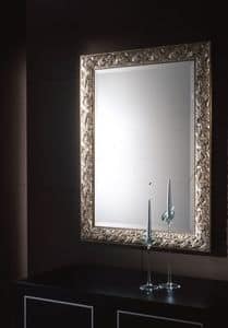Ulivo Spiegel, Spiegel mit Blattsilber Rahmen fr elegante Umgebungen
