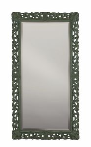Spiegel 5381, Prächtiger Spiegel mit geschnitztem Rahmen