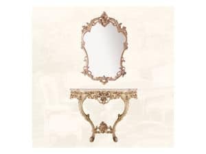 Wall Mirror art. 127, Louis XV-Stil Spiegel, für Eingänge und Wohnzimmer